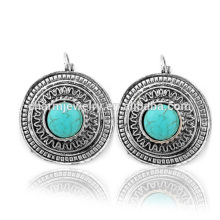 Schöne Top-Verkauf Turquoise Vintage Ohrringe Schmuck Design für Damen SSEH045